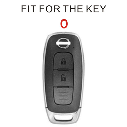 Soft TPU Key Case Cover For Nissan(Key No.O)