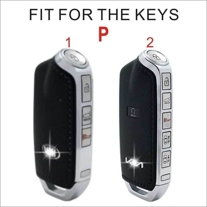 Soft TPU Key Case Cover For Kia(Key No.P)