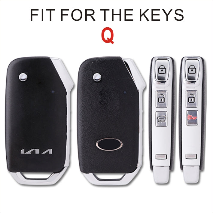 Soft TPU Key Case Cover For Kia(Key No.Q)