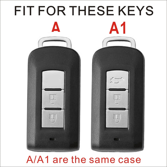 Soft TPU Key Case Cover For Mitsubishi(Key No.A)