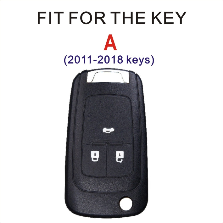 Soft TPU Key Case Cover For Chevrolet/Chevy/GMC/Buick(Key No.A)