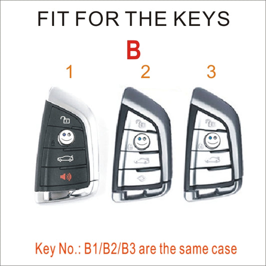 Soft TPU Key Case Cover For BMW(Key No.B)