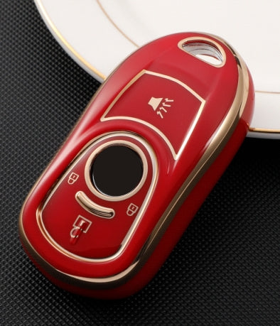 Soft TPU Key Case Cover For Buick(Key No.D)